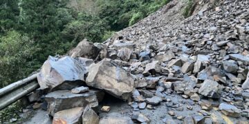 影音/太平山宜專一線8.5k坍方 交通暫時中斷預計下午2點搶通