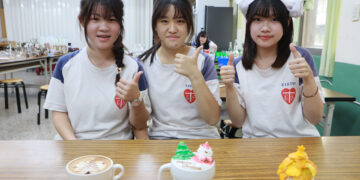 耶誕節是長榮女中重點節慶之一 校園也到處瀰漫耶誕氛圍