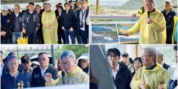 提升防洪韌性與安全 蘇澳溪分洪工程現地審查 續朝118年12月完工目標邁進