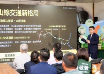 賴瑞隆18日召開「大高雄願景系列三」記者會　端出東高雄願景