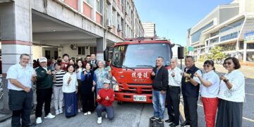 雍東加油站捐贈燃燈號消防車　善舉與愛同行守護屏東