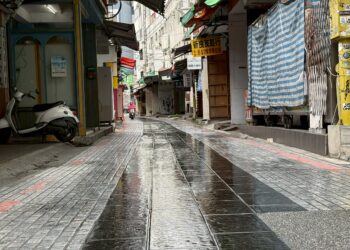 解決雨天路滑隱憂　花蓮市大禹街將施作高止滑係數塗料
