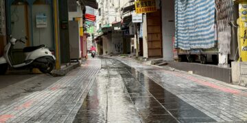 解決雨天路滑隱憂　花蓮市大禹街將施作高止滑係數塗料