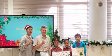 彰化分署深入武界部落傳遞法治教育 職棒聯盟攜手送愛深入校園