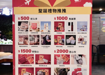 旅遊風格品牌搶攻年末送禮檔期 nininono 聖誕快閃店進駐板橋大遠百