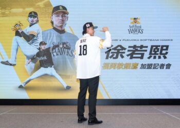 《NPB》徐若熙正式加盟軟銀 披上18號戰袍 CBO城島健司:讓我們有很好的聖誕禮物！
