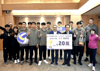 新北華僑高中男排隊展驚人戰力 北港媽祖盃排球賽強勢封王