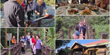 影音/好友相偕暢遊古坑華山 喝咖啡啖美食人生一樂也！