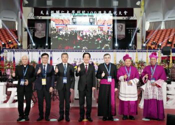 輔大百年校慶賴清德總統親臨致意　藍易振：啟動新百年行動藍圖實現「GRACE」五大價值