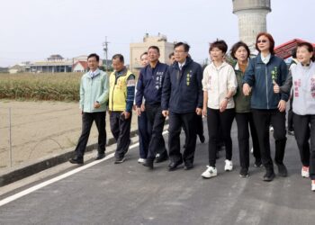 台南農水路7年投入經費達67.27億元改善　黃偉哲邀中央視察盼持續重視基層建設需求