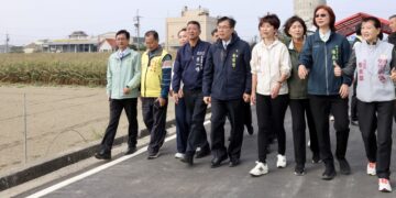 台南農水路7年投入經費達67.27億元改善　黃偉哲邀中央視察盼持續重視基層建設需求