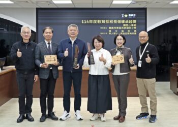 嘉義市世賢國小附幼、精忠國小獲教育部教學卓越獎肯定　陳文瑜校長、鄭振銘校長獲校長領導卓越獎