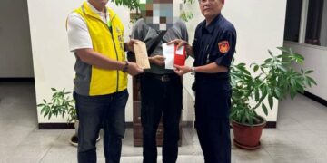 中低收入戶突遭變故 枋警攜手善心團體關懷解困