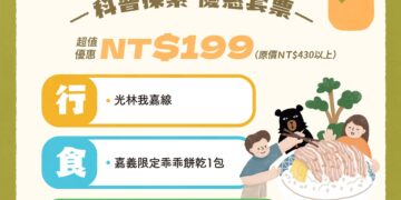 嘉市推「馬不停蹄來嘉遊」小旅行 199元台灣好行套票同步開賣