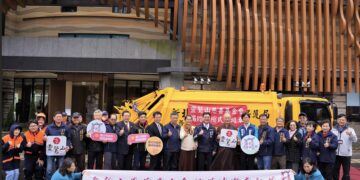 落實利他精神！靈鷲山捐贈新北垃圾車     助力偏鄉環境永續再升級