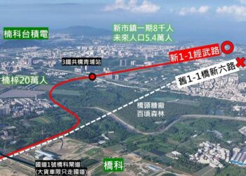 國民黨議員黃柏霖招開《濕地保護關懷》公聽會　主張保留橋頭糖廠森林又可解決橋科交通 環團提「新1-1」取代「舊1-1」道路