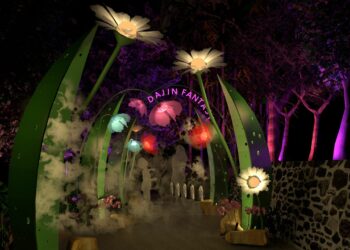 2026夜之覺旅2月點亮大津瀑布　奇幻大津開始售票