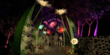 2026夜之覺旅2月點亮大津瀑布　奇幻大津開始售票