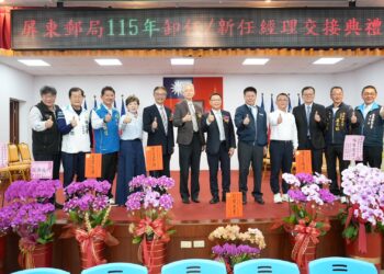 屏東郵局迎新掌舵者　簡佳旺接棒強化郵政服務力