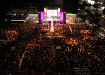 「小英之友會三位總會長現身挺邱議瑩 逾500位百工百業代表、上百位議員里長現身　堪稱史上規模最大選前之夜」