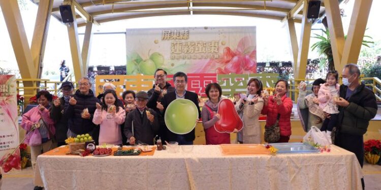 屏東週甜蜜登場！蓮霧蜜棗麵包台北希望廣場熱情開賣