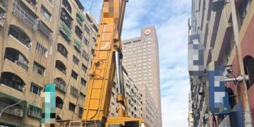 高雄市新興區六合一路施工路權申請案　新興分局查處