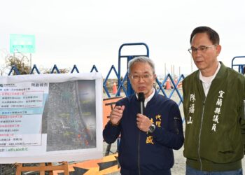 代理縣長視察壯東及廍後抽水站預定地  加速推動防洪工程