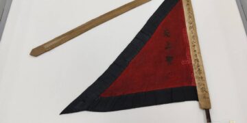 雲林縣府修復清代進香旗　呈現北港進香媽祖文化