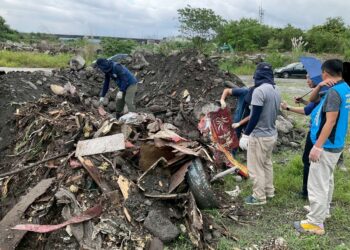 濁水溪河段遭倒廢棄物  四河川分署配合環保機關偵辦打擊不法
