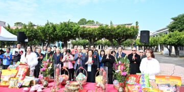 投資教育、就是投資未來! 埤頭國小「上智圖書館」工程盛大動土