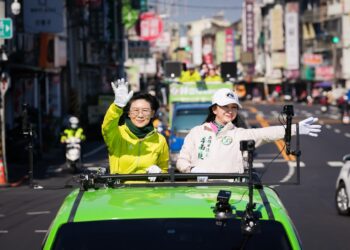 啟動「市民最大咖」市民大運動　林岱樺車隊誓師踏遍高雄千街萬巷