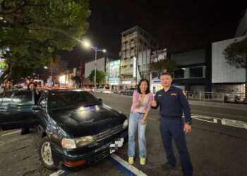 車輛拋錨阻交通 警方迅速排除維護用路安全