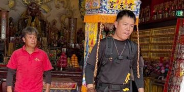 徒步背轎十九天 雲天宮啟動《謝恩行百里》行腳祈福全台