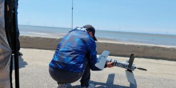 銘旺科技自主研發無人機機型   強風試測過程順利以實測說話