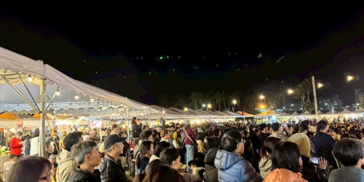 跨年夜吸金破千萬  186攤市集、加倍券引爆臺東縣在地消費力