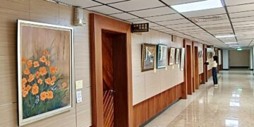 2026瑰麗膠彩藝術美學聯展　高雄市議會藝術走廊隆重開幕