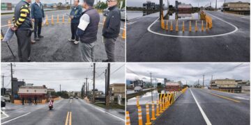 整平道路迎馬年 壯圍斥資3223萬改善大福路面及路側農水路