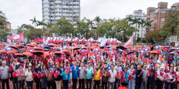 千人攜手熱情參加 「蘆竹115年元旦升旗典禮」