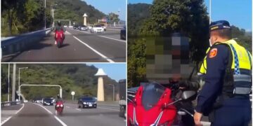 影音/機車誤闖國5 騎士吃罰單