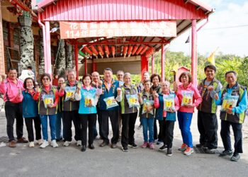 開靈宮捐贈弱勢愛心白米   游淑貞感謝送愛到吉安