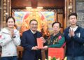 彌陀聖誕！侯友宜赴樹林光明寺、慈恩宮參拜     求新北市政圓滿