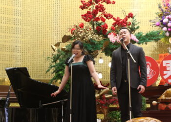 佛光山金光明寺歲末傳愛     劉和然出席「寒冬送暖音樂饗宴」致