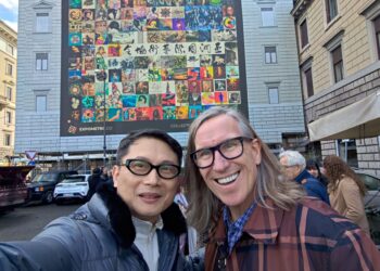 台藝術家閃耀永恆之城　亞洲國際藝術協會登Expo Metro 羅馬站