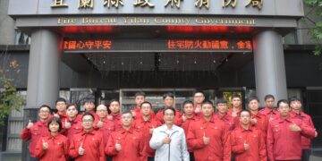 宜蘭縣消防局增添生力軍   22位新進人員16日分發服務