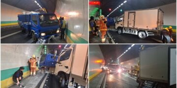 影音/國5彭山隧道車禍 2人受傷送醫