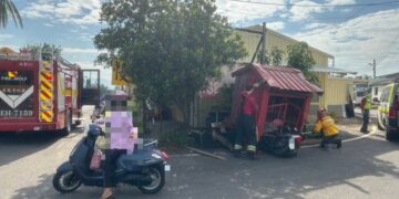 為防範大型車違規發生事故　枋寮分局全面稽查及宣導確保行車安全