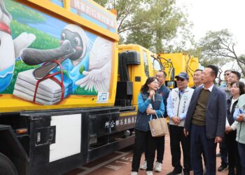 嘉義縣垃圾車融入鄉鎮特色　變身地方環保新亮點
