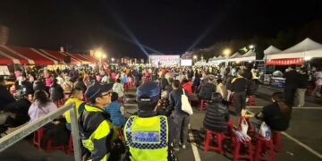 潮州、竹田跨年晚會熱鬧登場　潮州警分局周全部署守護民眾安心迎新