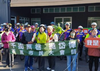 影音/林岱樺啟動車掃行動 千街萬巷挺岱樺「市民才是最大咖」