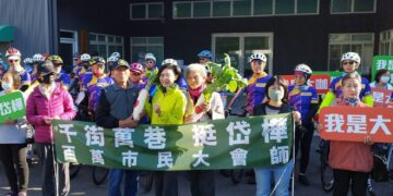 影音/林岱樺啟動車掃行動 千街萬巷挺岱樺「市民才是最大咖」